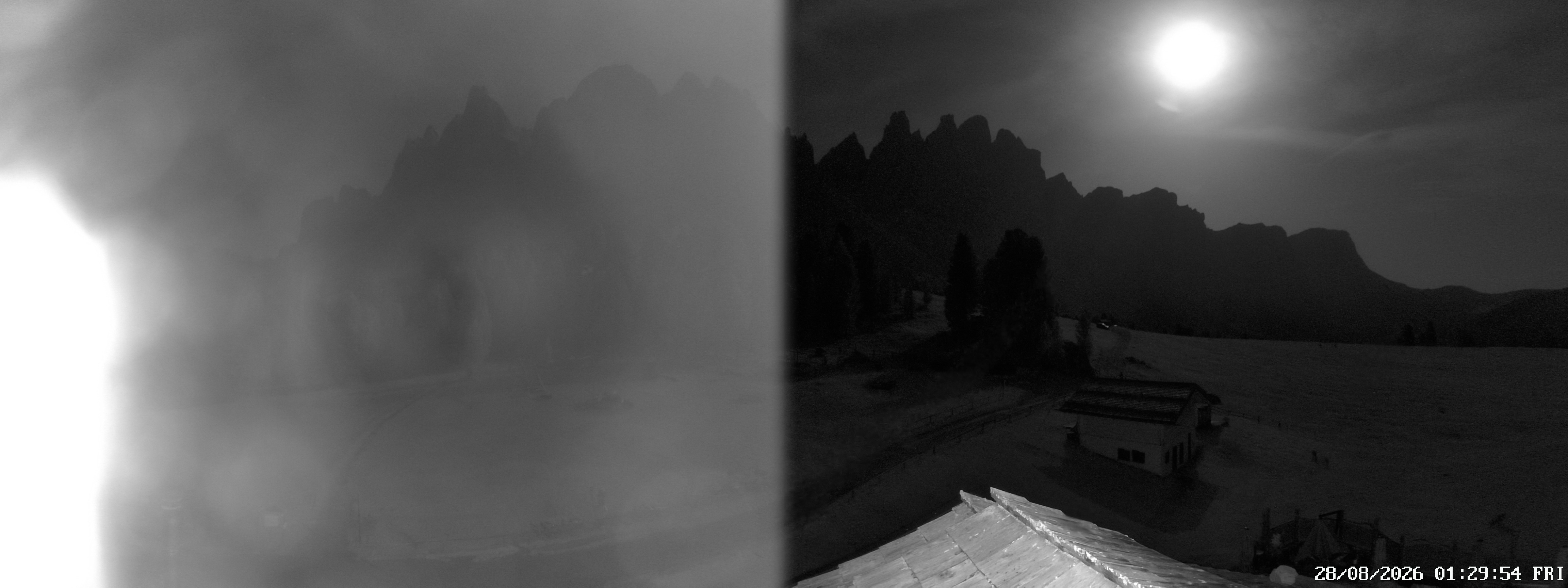 Archiv Foto Webcam Geislerspitzen - Blick von der Geisleralm