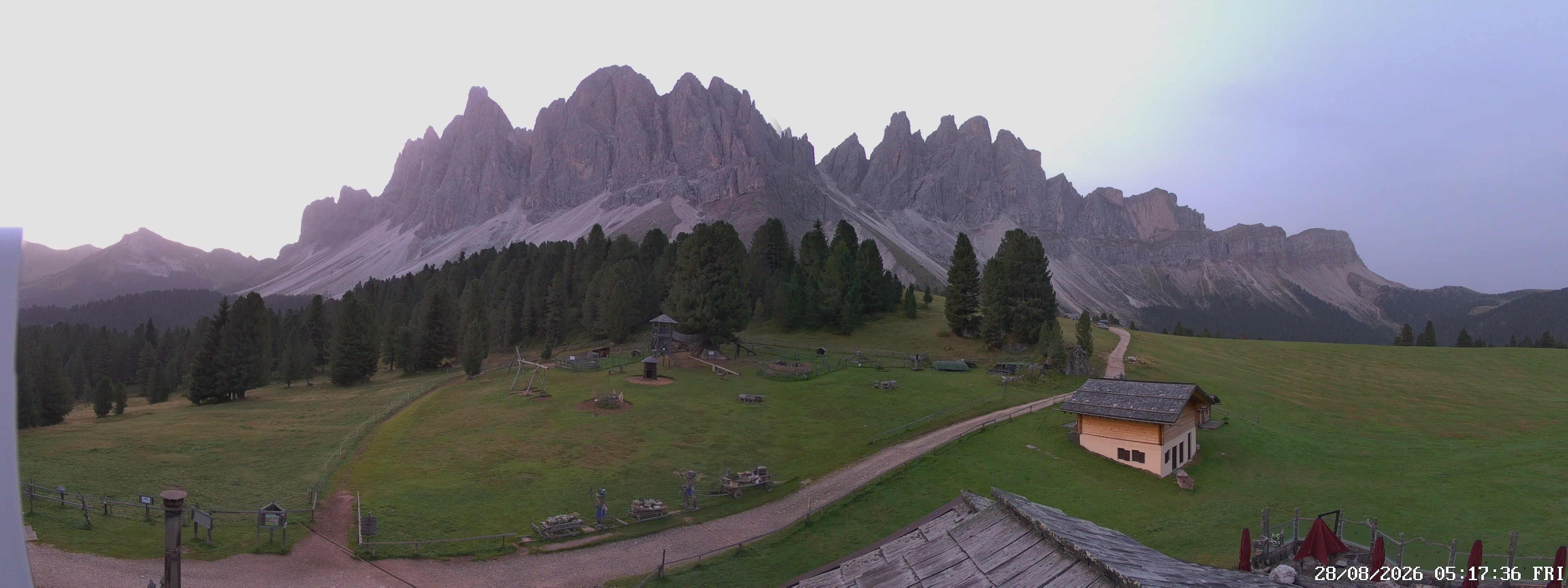 Archiv Foto Webcam Geislerspitzen - Blick von der Geisleralm