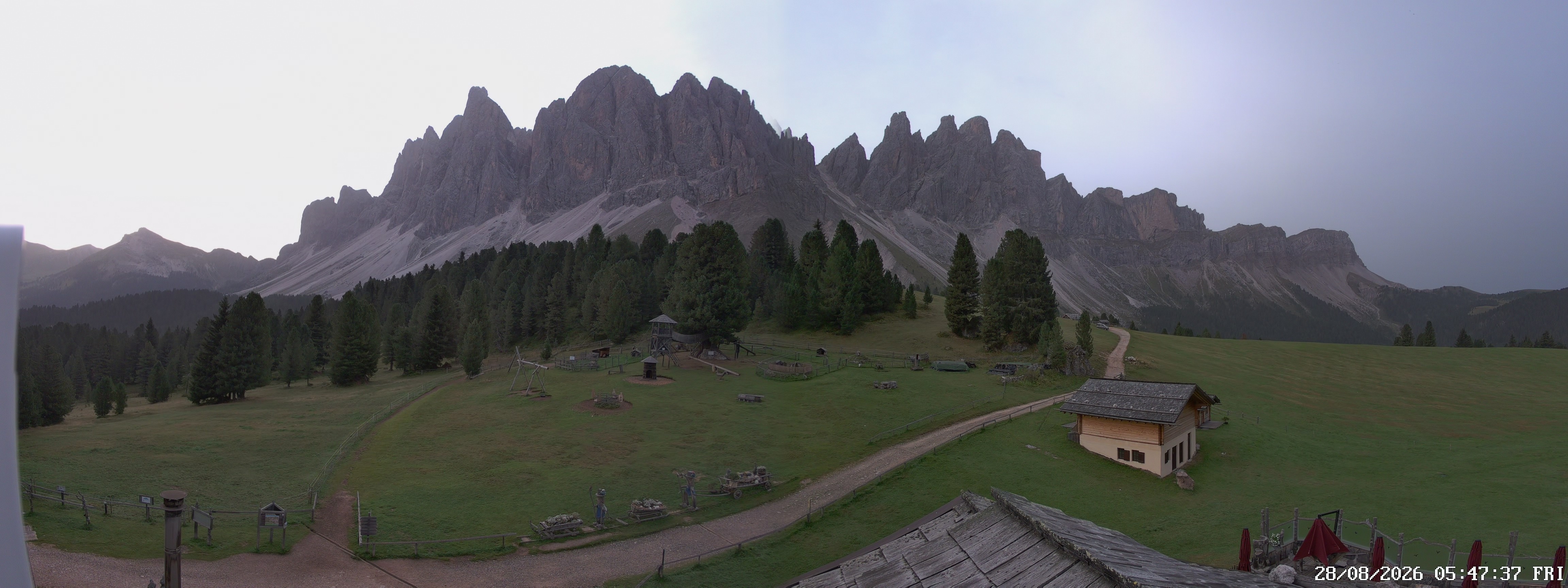 Archiv Foto Webcam Geislerspitzen - Blick von der Geisleralm