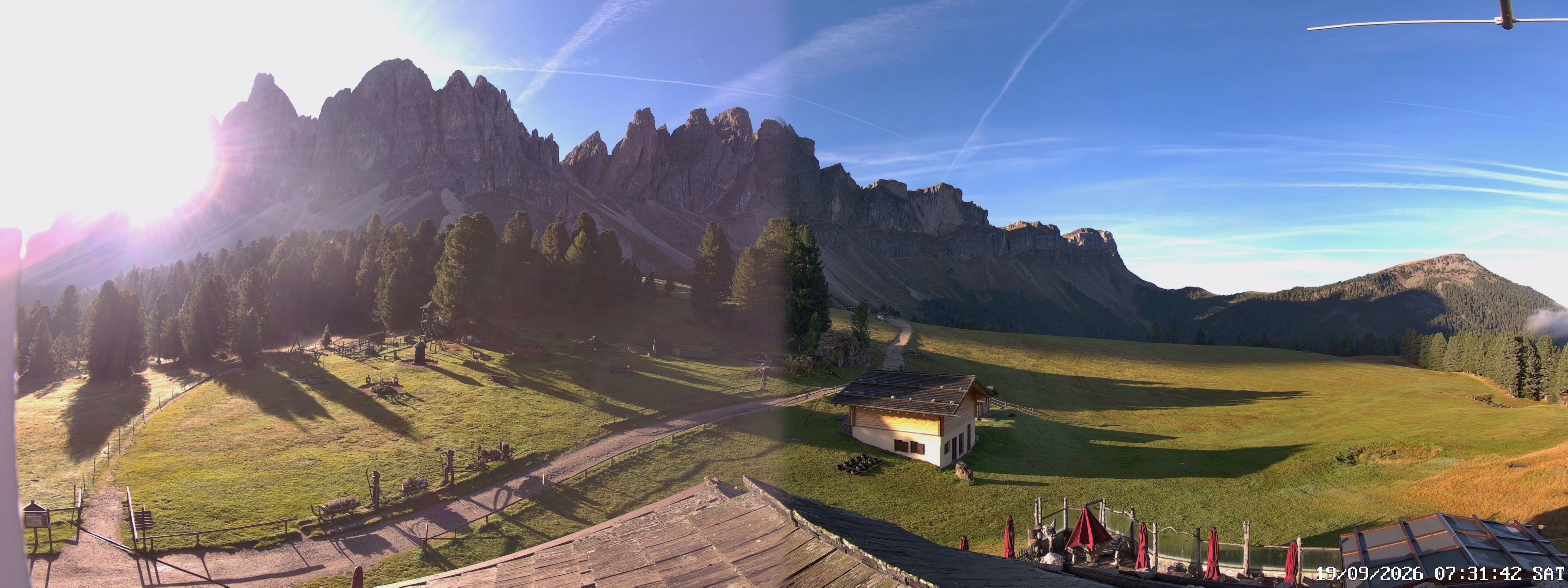 Archiv Foto Webcam Geislerspitzen - Blick von der Geisleralm