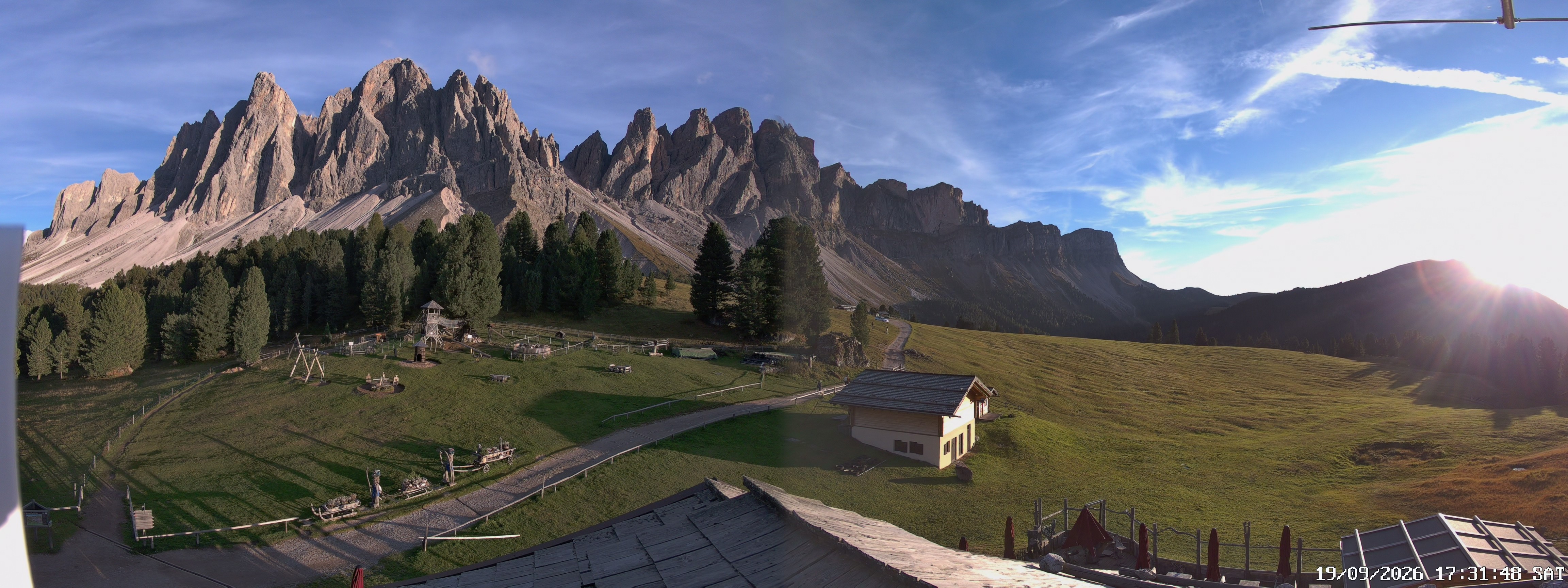 Archiv Foto Webcam Geislerspitzen - Blick von der Geisleralm