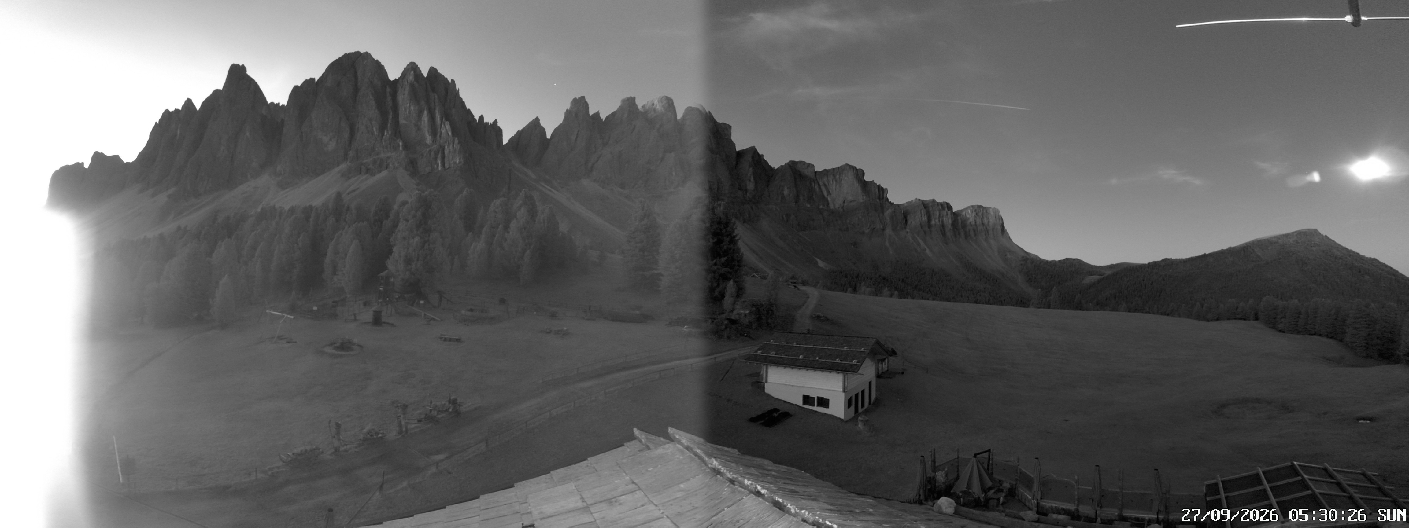 Archiv Foto Webcam Geislerspitzen - Blick von der Geisleralm