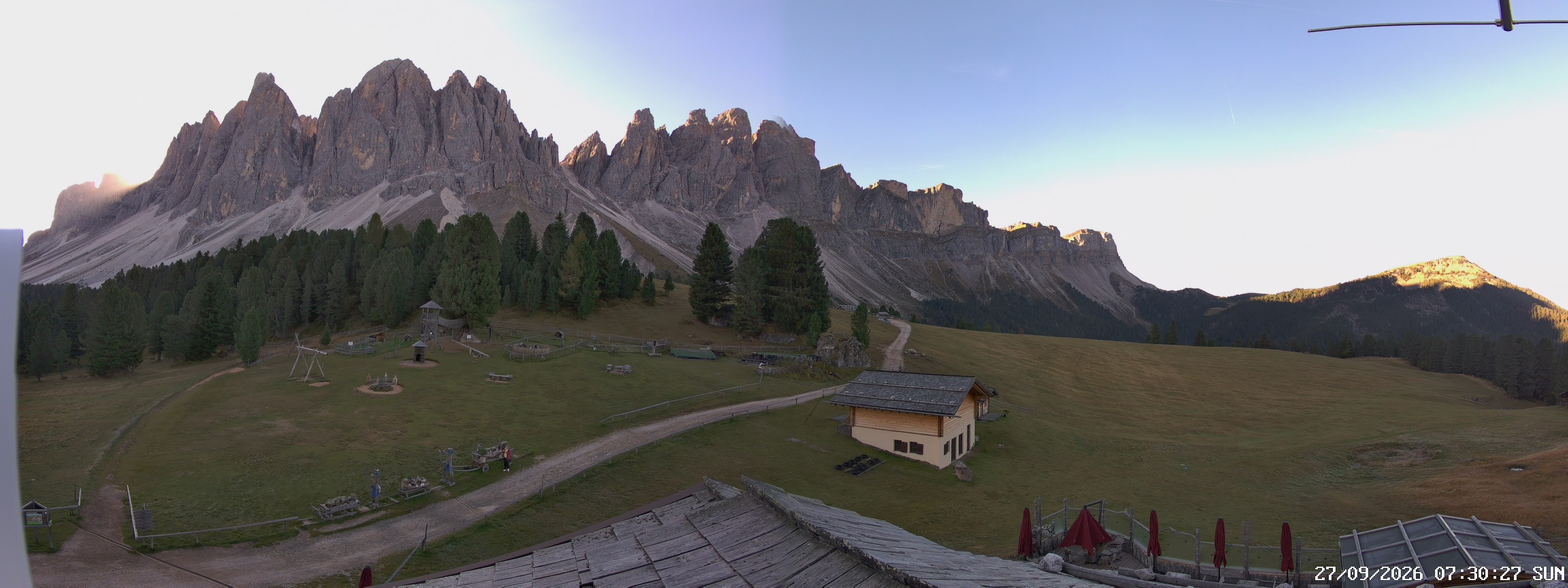 Archiv Foto Webcam Geislerspitzen - Blick von der Geisleralm