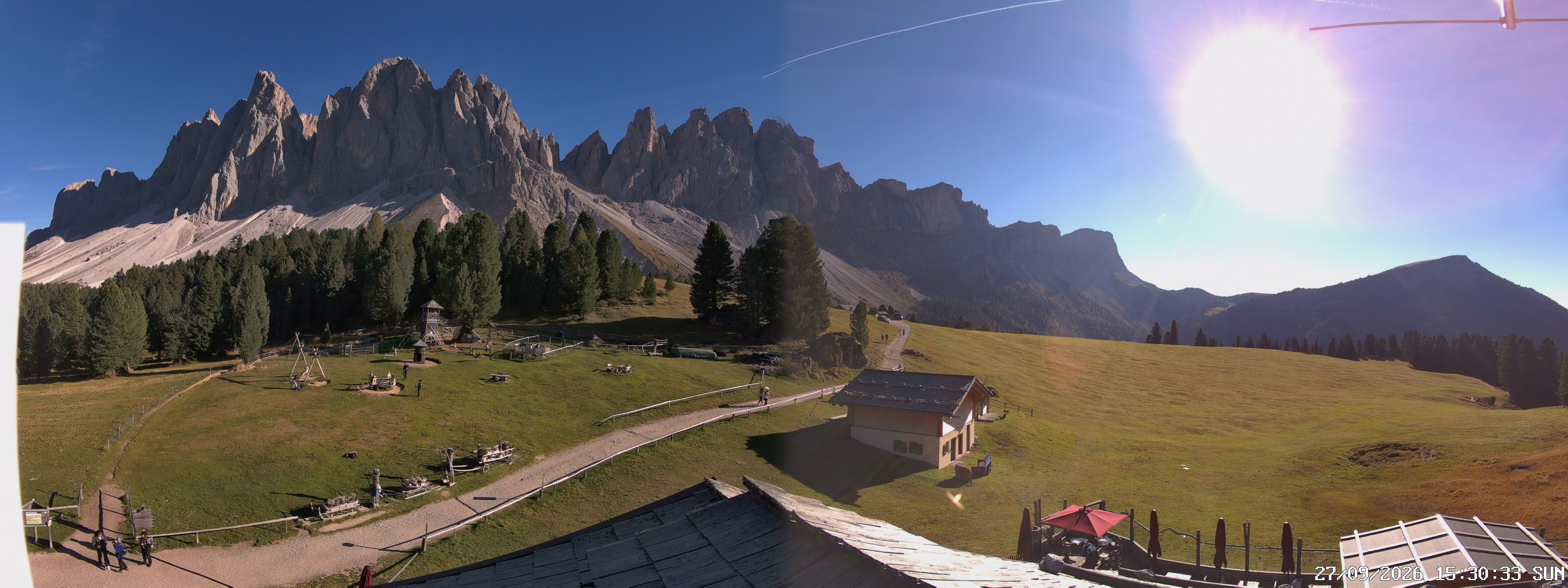 Archiv Foto Webcam Geislerspitzen - Blick von der Geisleralm