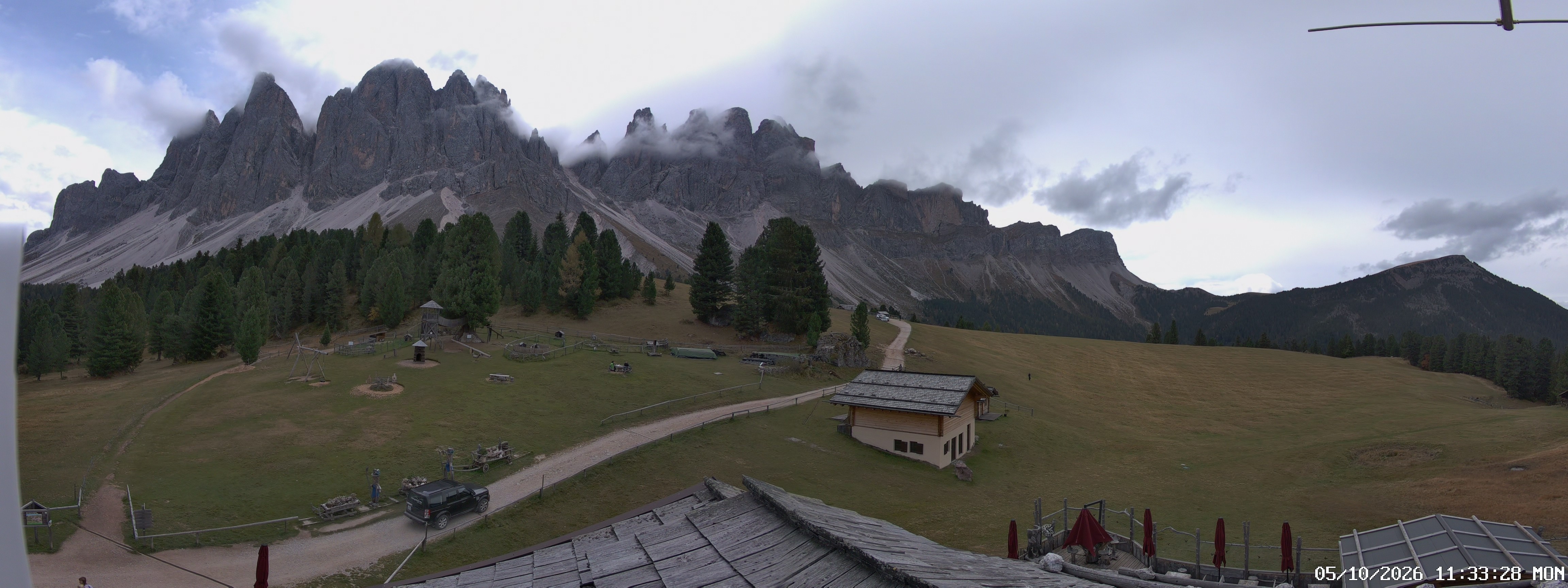 Archiv Foto Webcam Geislerspitzen - Blick von der Geisleralm