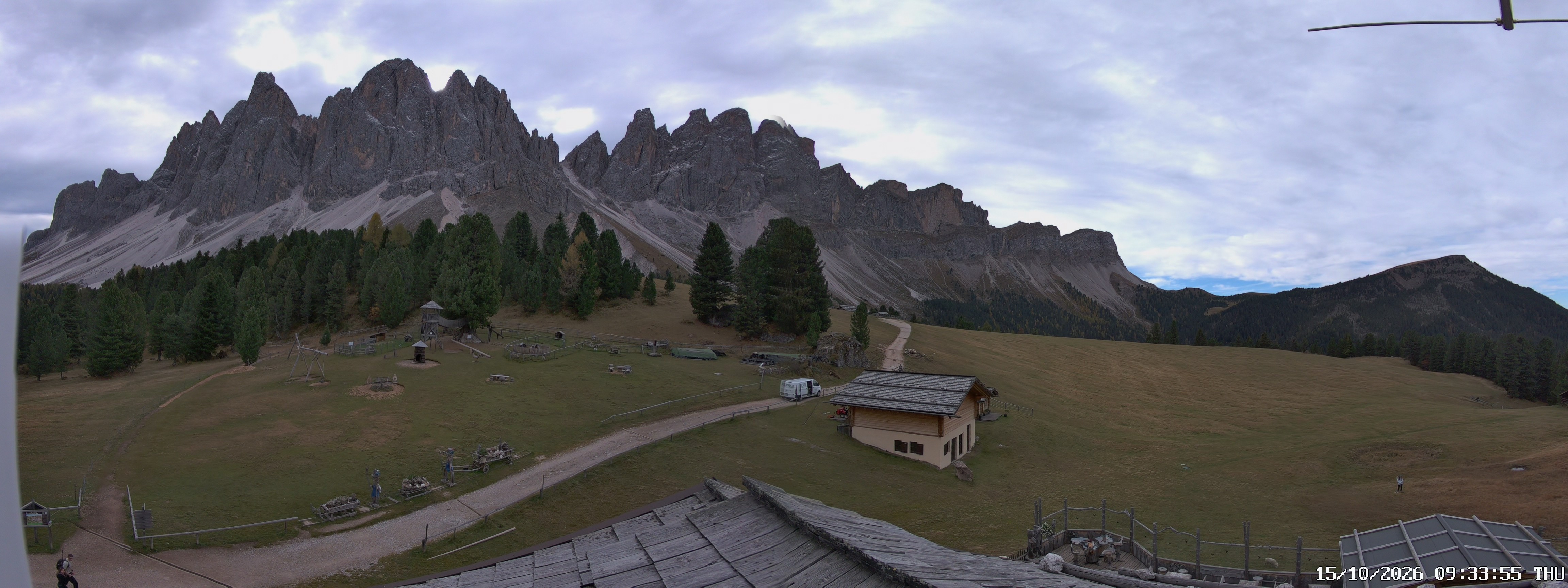 Archiv Foto Webcam Geislerspitzen - Blick von der Geisleralm