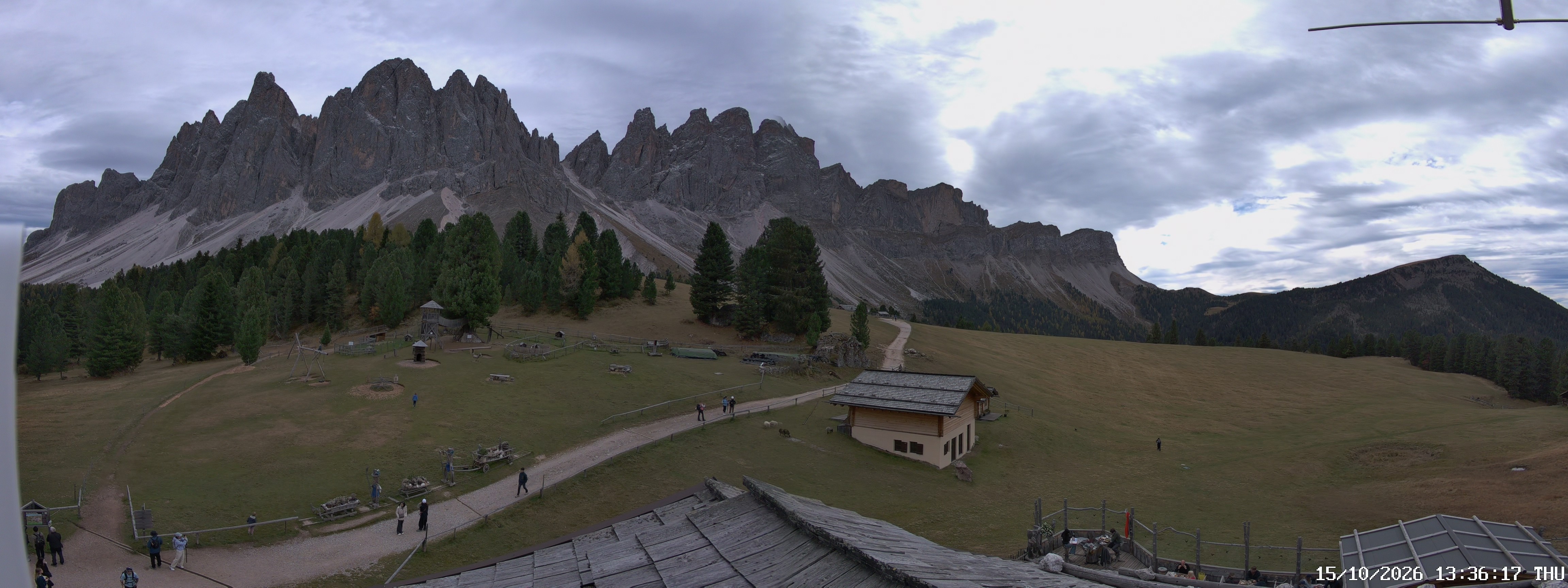 Archiv Foto Webcam Geislerspitzen - Blick von der Geisleralm