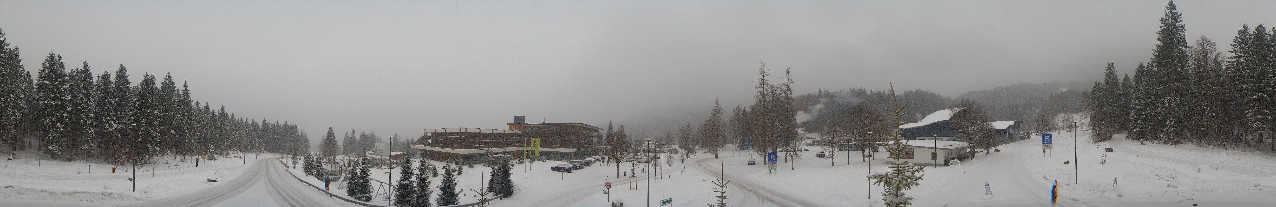 Archiv Foto Webcam Tiroler Zugspitzbahn: Talstation in Ehrwald