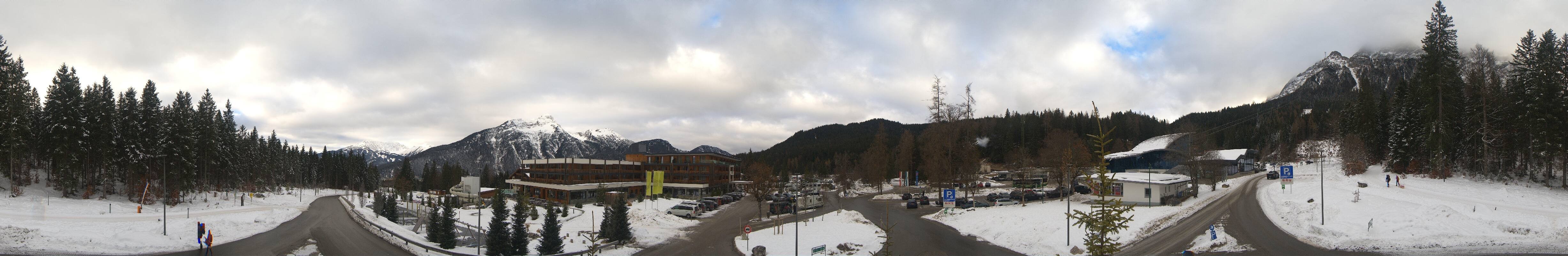 Archiv Foto Webcam Tiroler Zugspitzbahn: Talstation in Ehrwald