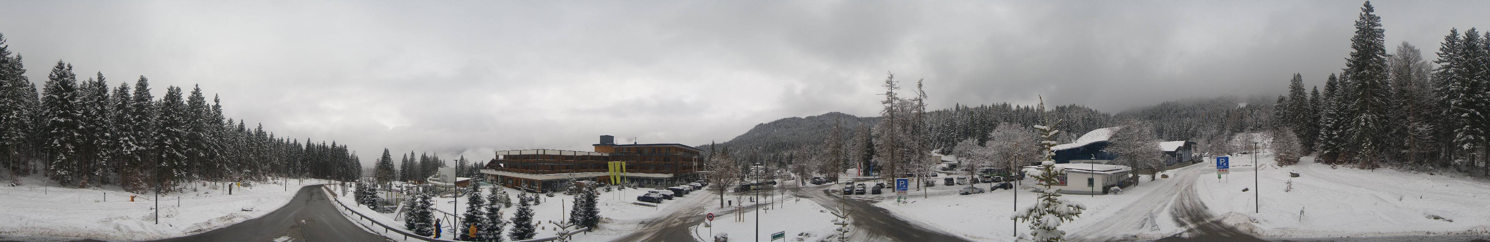 Archiv Foto Webcam Tiroler Zugspitzbahn: Talstation in Ehrwald