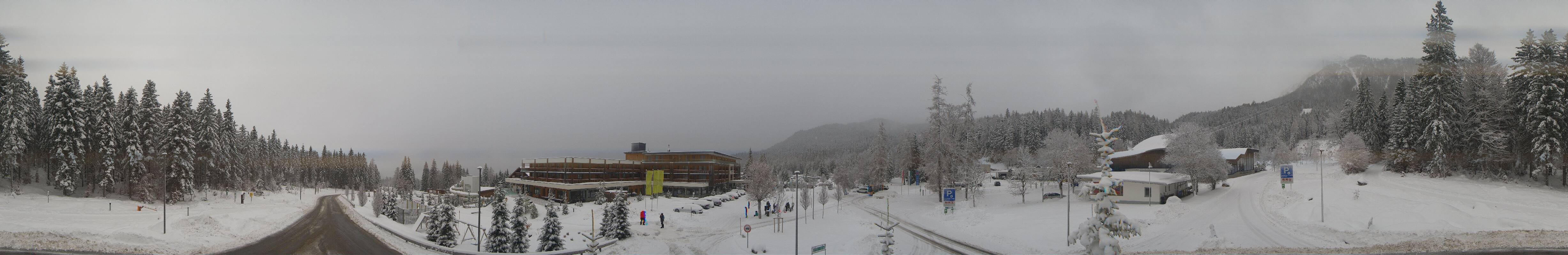 Archiv Foto Webcam Tiroler Zugspitzbahn: Talstation in Ehrwald
