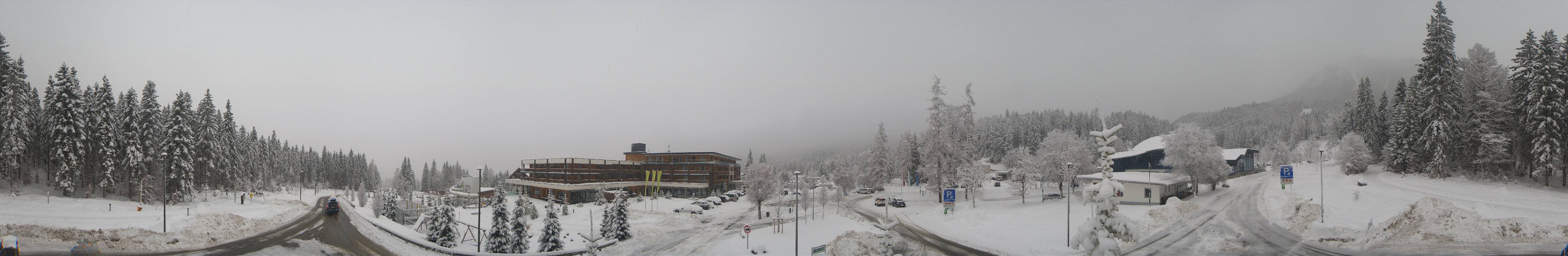 Archiv Foto Webcam Tiroler Zugspitzbahn: Talstation in Ehrwald