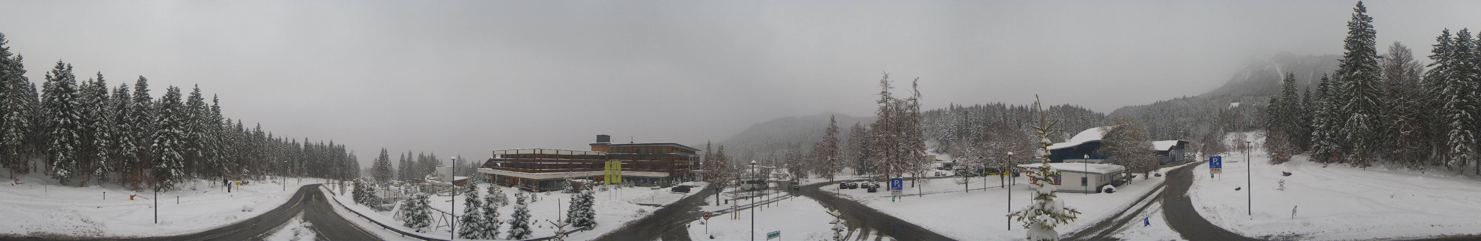 Archiv Foto Webcam Tiroler Zugspitzbahn: Talstation in Ehrwald