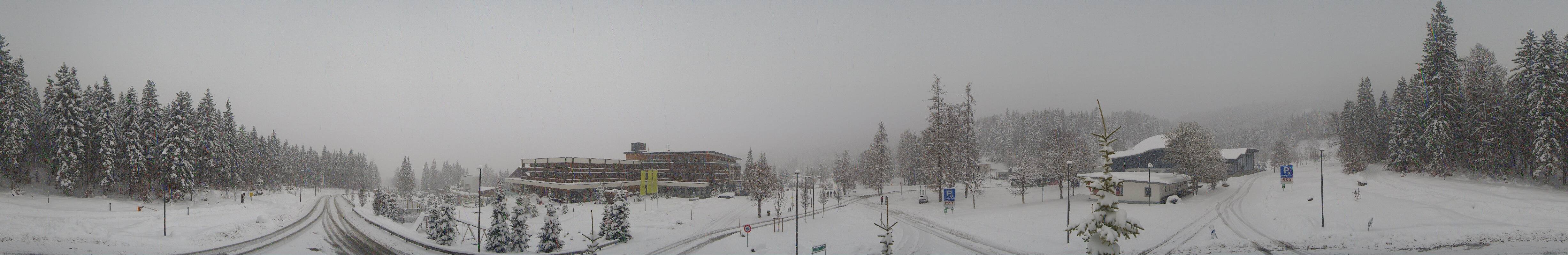 Archiv Foto Webcam Tiroler Zugspitzbahn: Talstation in Ehrwald