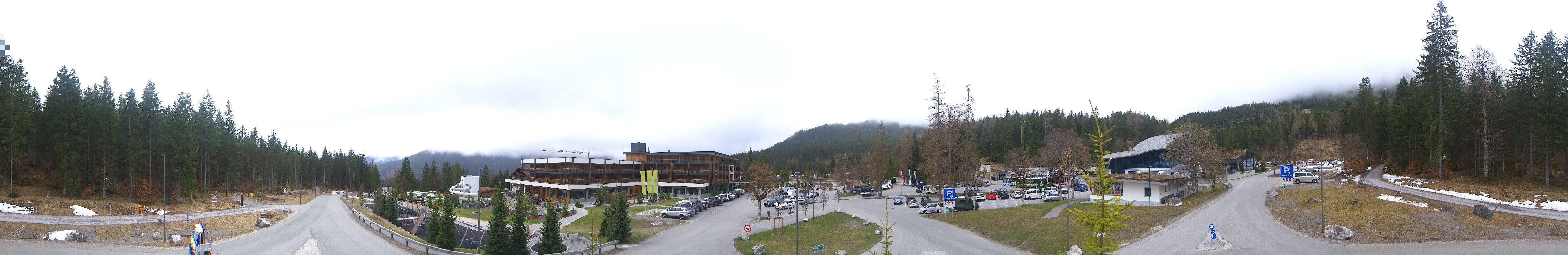 Archiv Foto Webcam Tiroler Zugspitzbahn: Talstation in Ehrwald