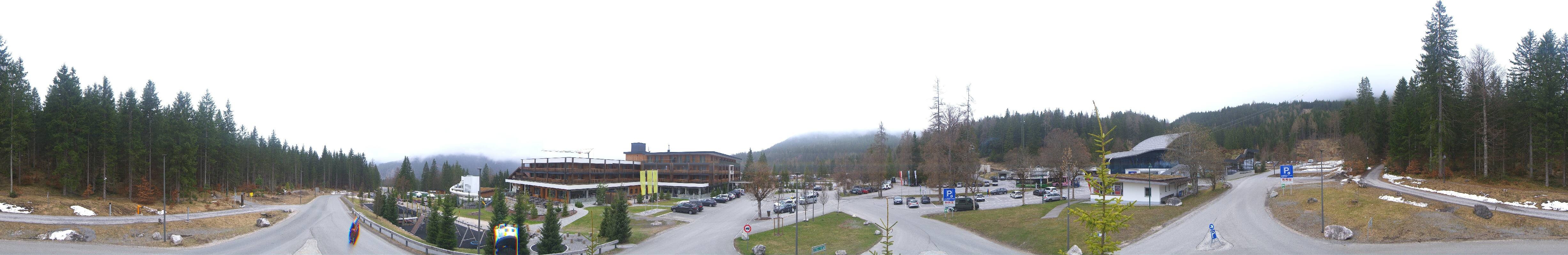 Archiv Foto Webcam Tiroler Zugspitzbahn: Talstation in Ehrwald