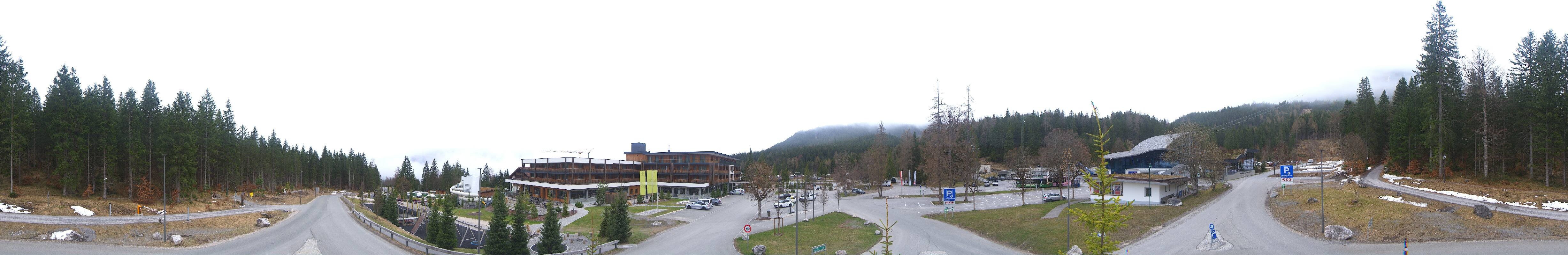 Archiv Foto Webcam Tiroler Zugspitzbahn: Talstation in Ehrwald