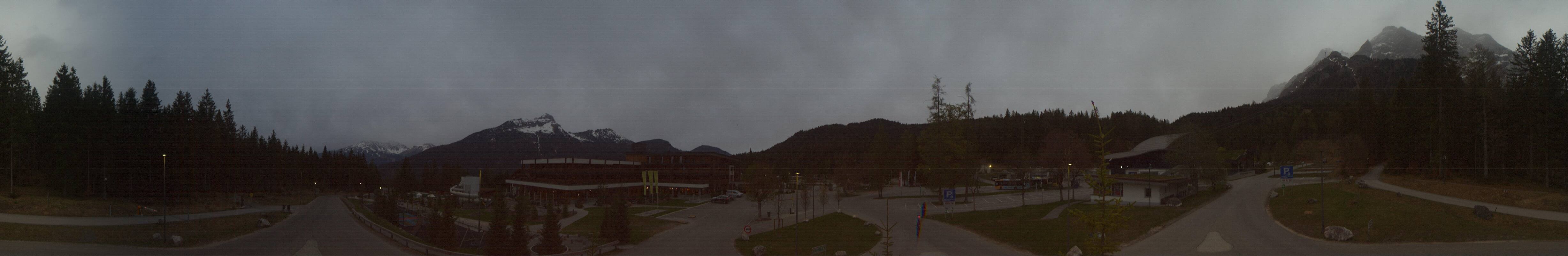 Archiv Foto Webcam Tiroler Zugspitzbahn: Talstation in Ehrwald