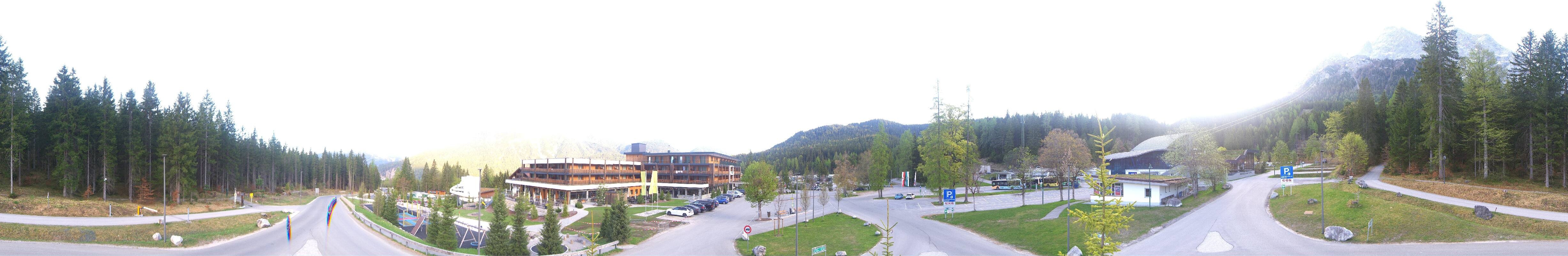 Archiv Foto Webcam Tiroler Zugspitzbahn: Talstation in Ehrwald