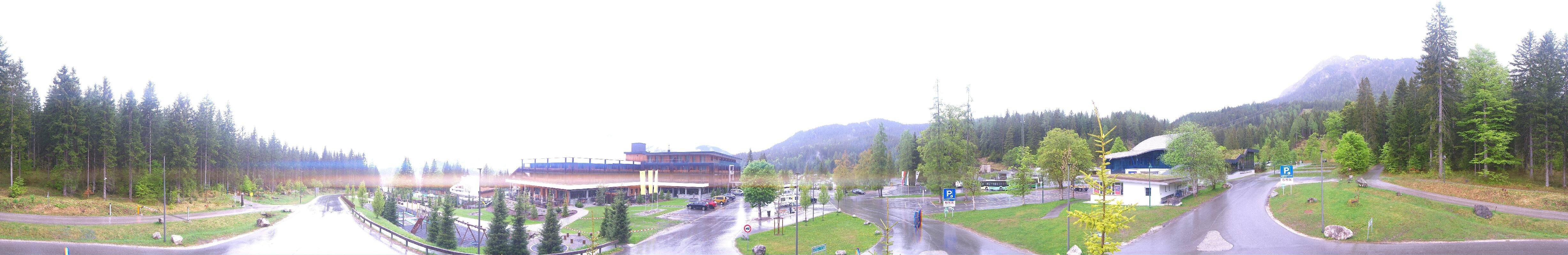 Archiv Foto Webcam Tiroler Zugspitzbahn: Talstation in Ehrwald