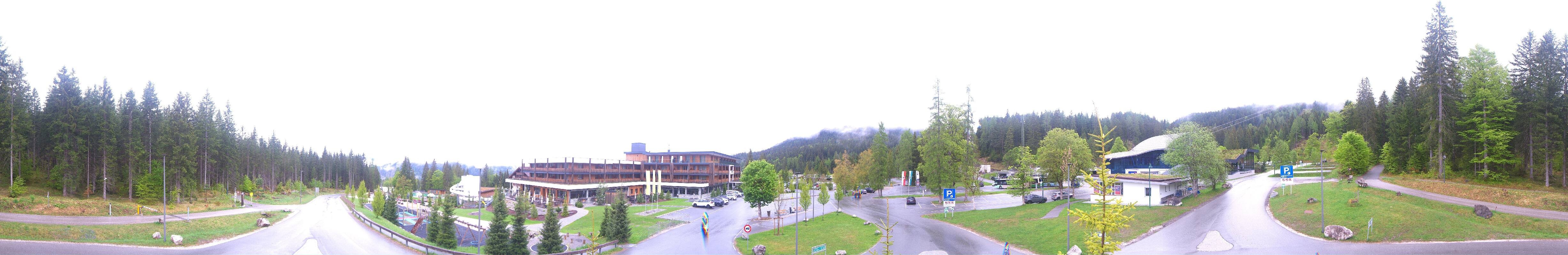 Archiv Foto Webcam Tiroler Zugspitzbahn: Talstation in Ehrwald