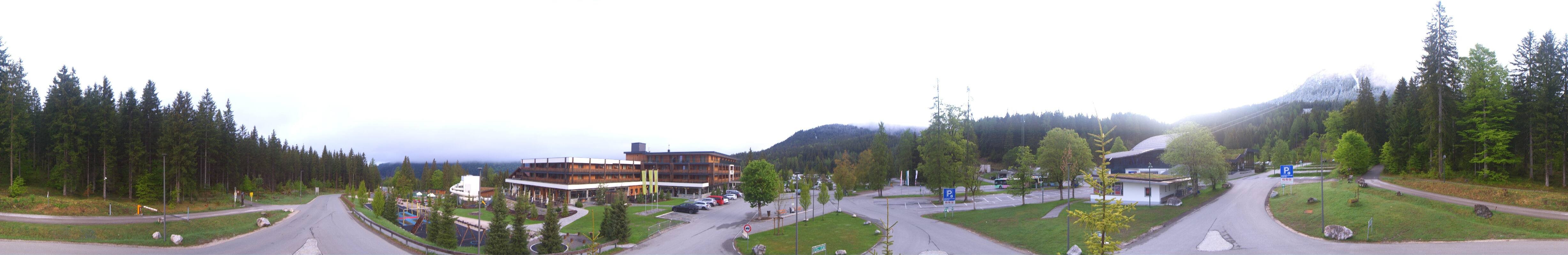 Archiv Foto Webcam Tiroler Zugspitzbahn: Talstation in Ehrwald
