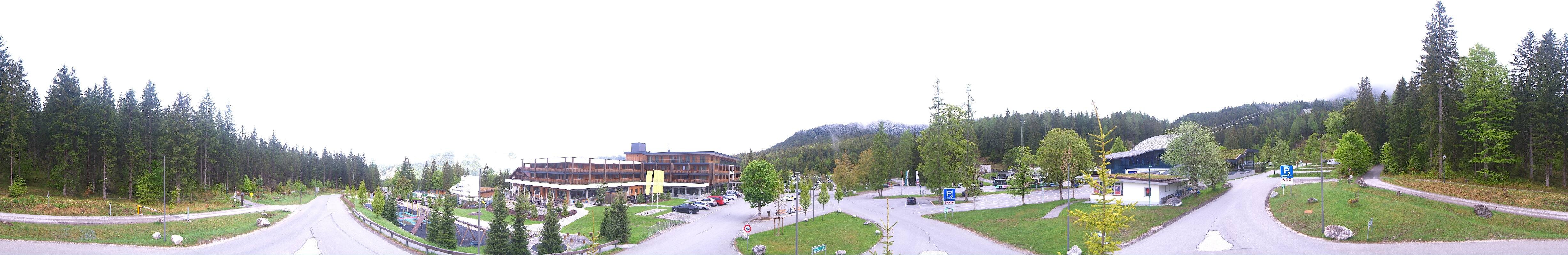 Archiv Foto Webcam Tiroler Zugspitzbahn: Talstation in Ehrwald