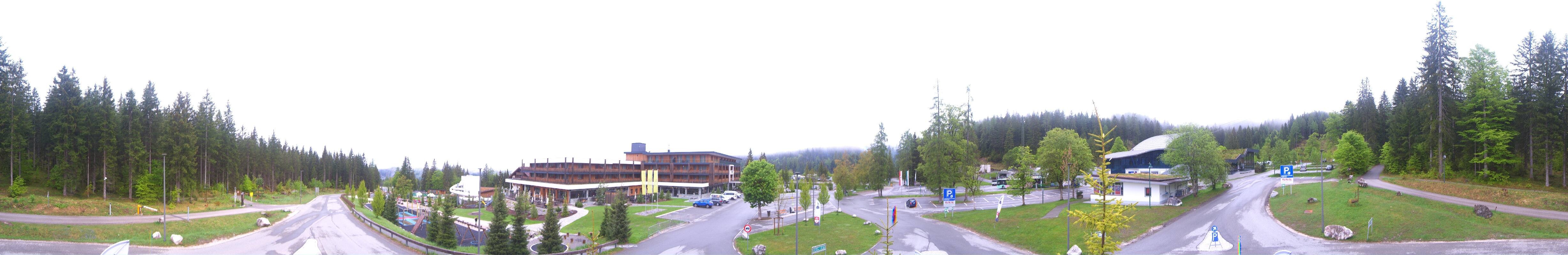 Archiv Foto Webcam Tiroler Zugspitzbahn: Talstation in Ehrwald