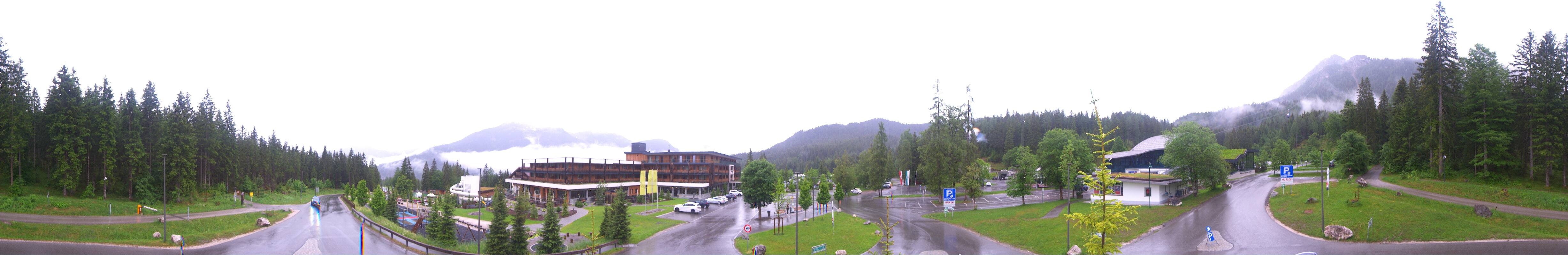 Archiv Foto Webcam Tiroler Zugspitzbahn: Talstation in Ehrwald