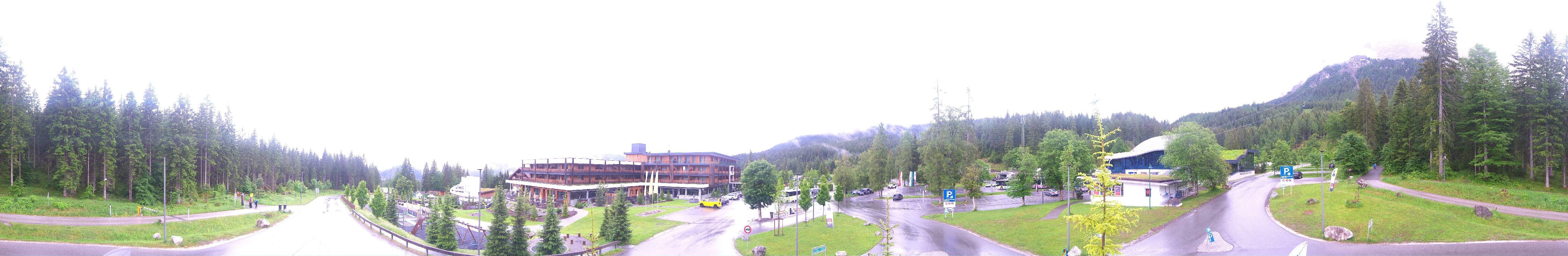 Archiv Foto Webcam Tiroler Zugspitzbahn: Talstation in Ehrwald