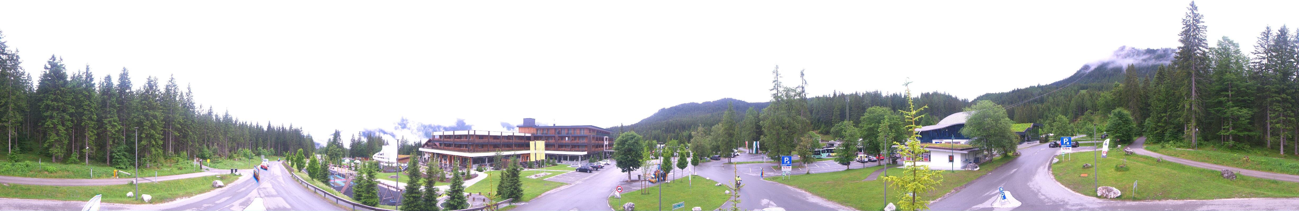 Archiv Foto Webcam Tiroler Zugspitzbahn: Talstation in Ehrwald