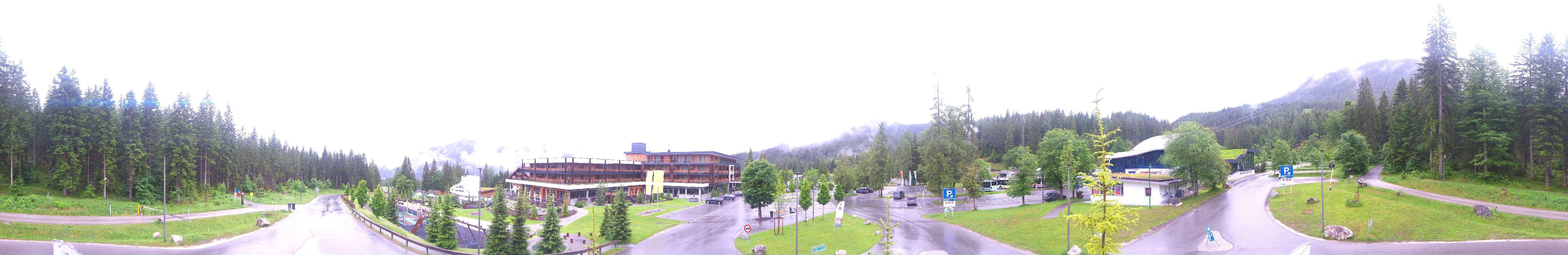 Archiv Foto Webcam Tiroler Zugspitzbahn: Talstation in Ehrwald
