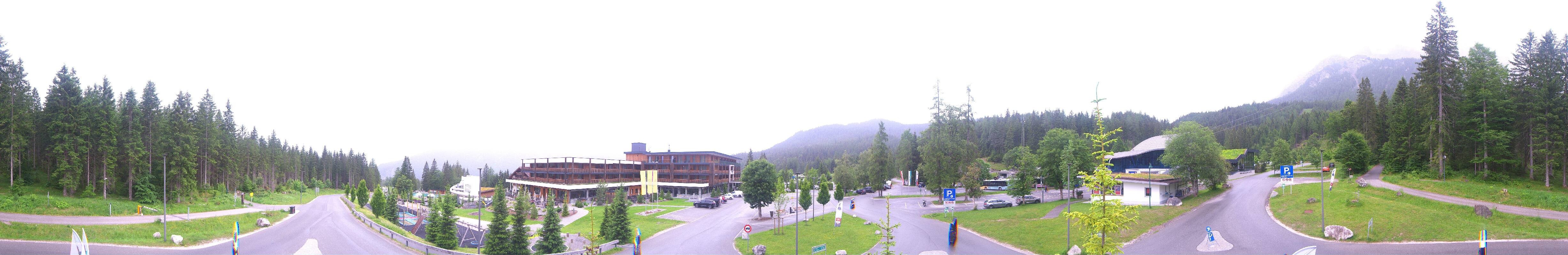 Archiv Foto Webcam Tiroler Zugspitzbahn: Talstation in Ehrwald