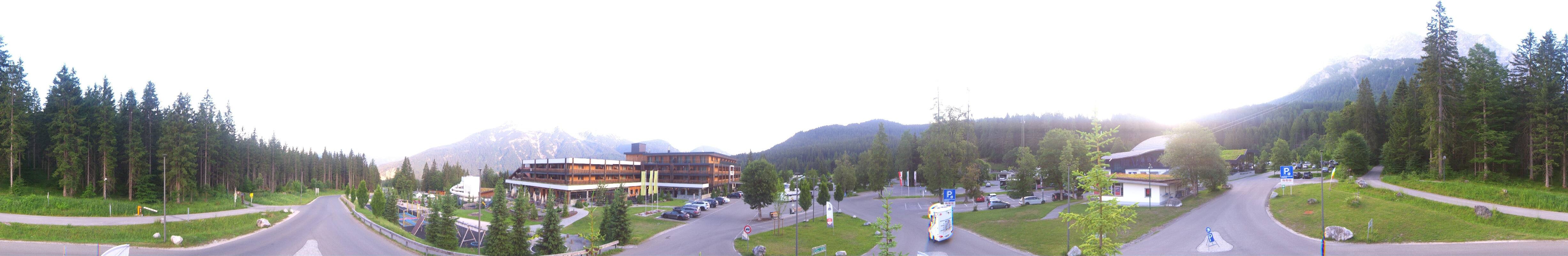 Archiv Foto Webcam Tiroler Zugspitzbahn: Talstation in Ehrwald