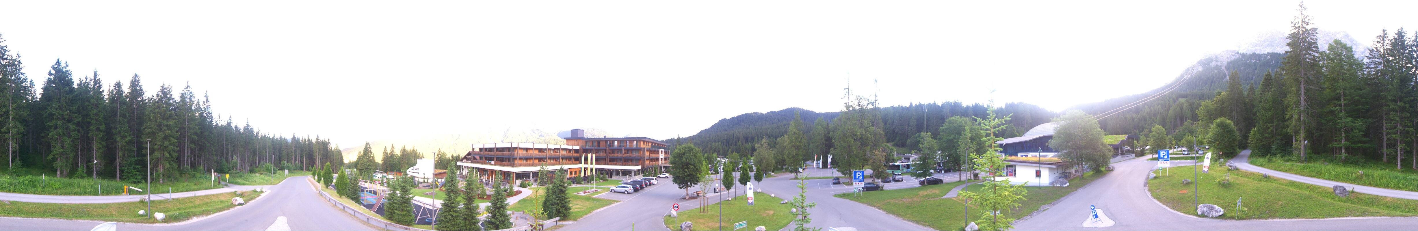 Archiv Foto Webcam Tiroler Zugspitzbahn: Talstation in Ehrwald