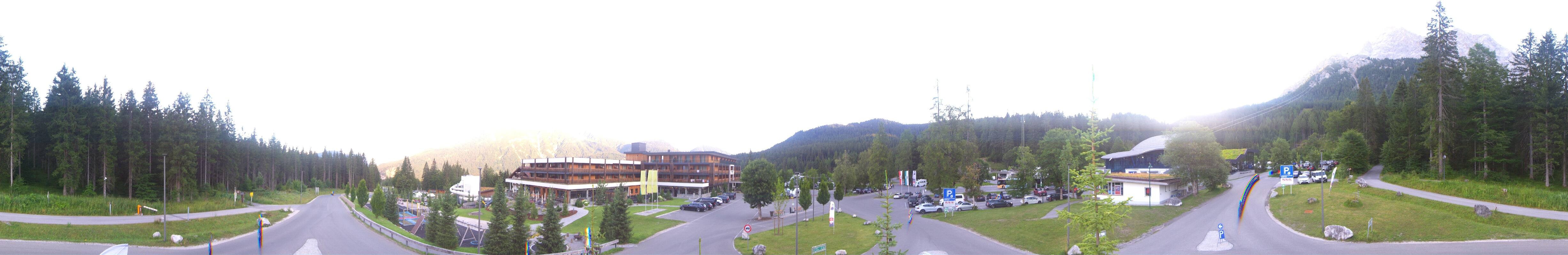 Archiv Foto Webcam Tiroler Zugspitzbahn: Talstation in Ehrwald