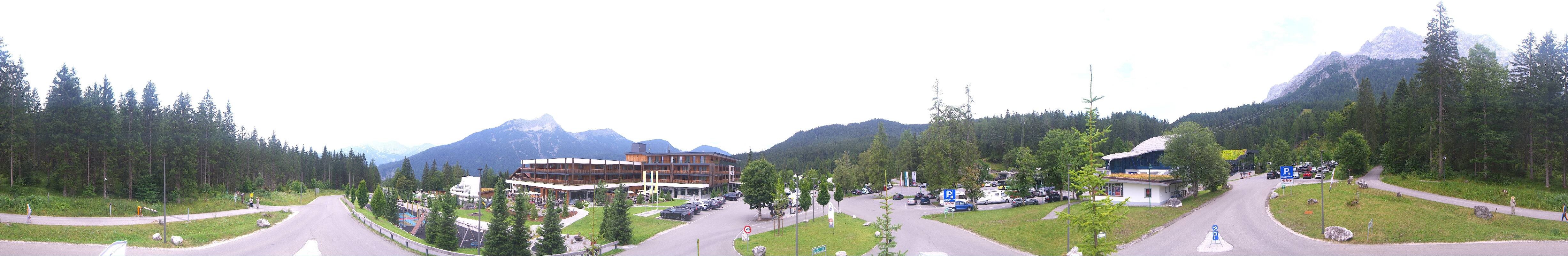 Archiv Foto Webcam Tiroler Zugspitzbahn: Talstation in Ehrwald