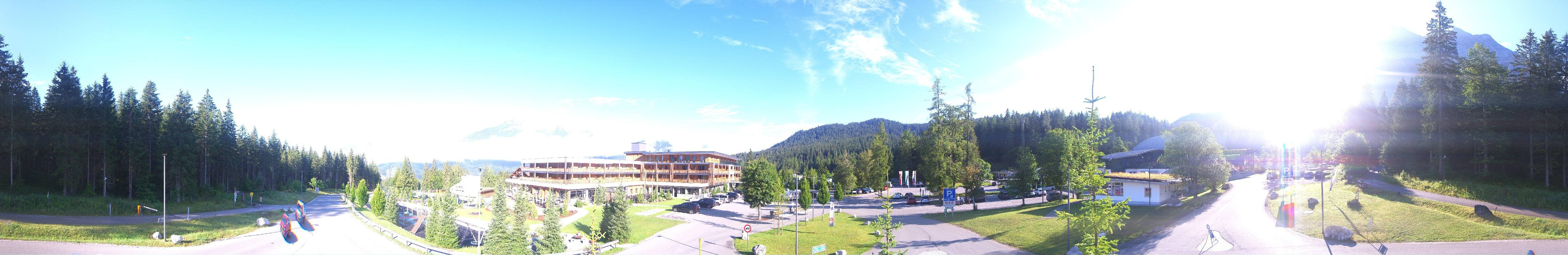 Archiv Foto Webcam Tiroler Zugspitzbahn: Talstation in Ehrwald