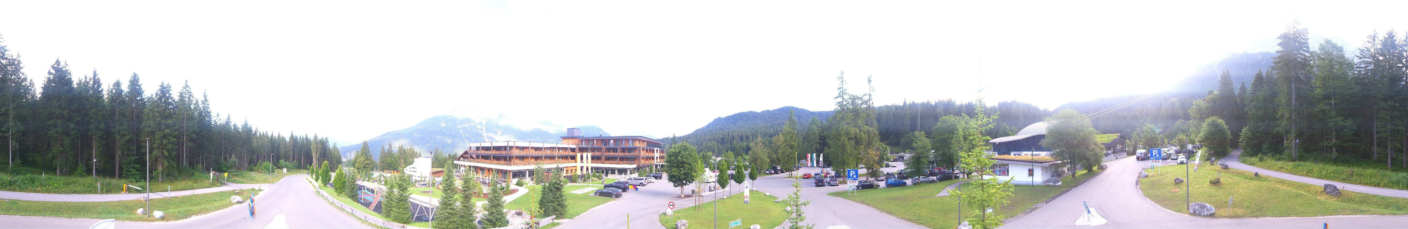 Archiv Foto Webcam Tiroler Zugspitzbahn: Talstation in Ehrwald
