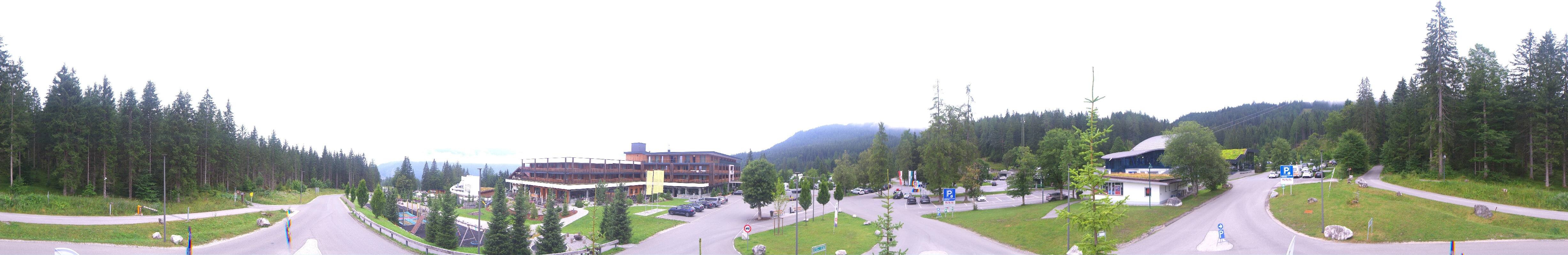 Archiv Foto Webcam Tiroler Zugspitzbahn: Talstation in Ehrwald