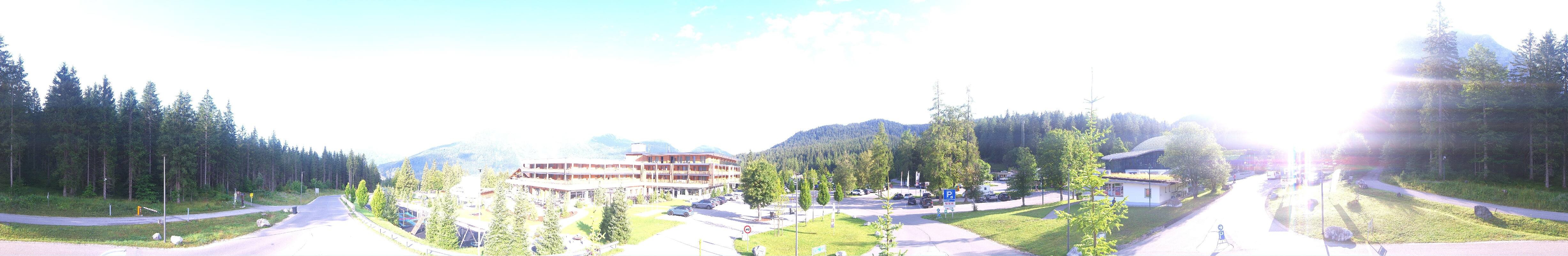 Archiv Foto Webcam Tiroler Zugspitzbahn: Talstation in Ehrwald