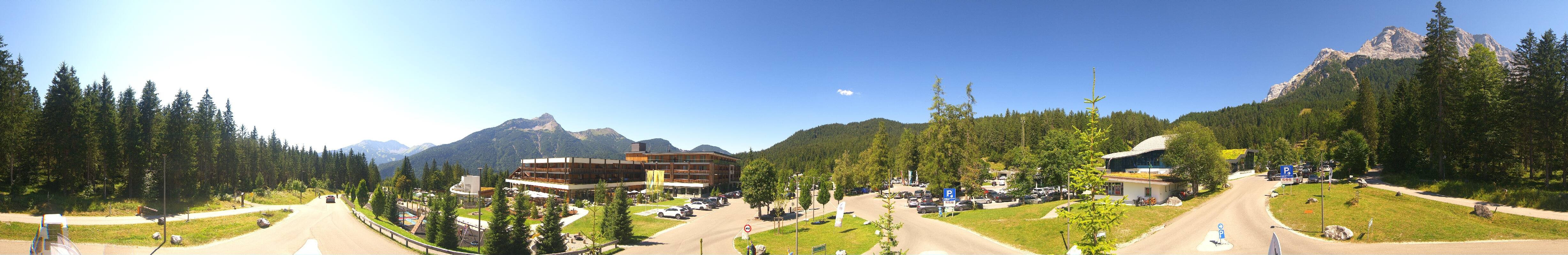 Archiv Foto Webcam Tiroler Zugspitzbahn: Talstation in Ehrwald