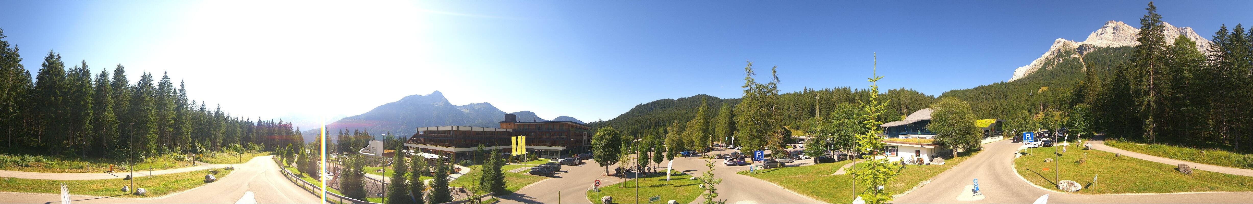 Archiv Foto Webcam Tiroler Zugspitzbahn: Talstation in Ehrwald
