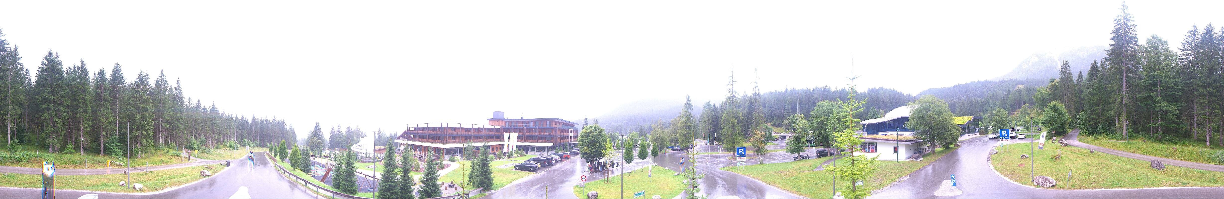 Archiv Foto Webcam Tiroler Zugspitzbahn: Talstation in Ehrwald