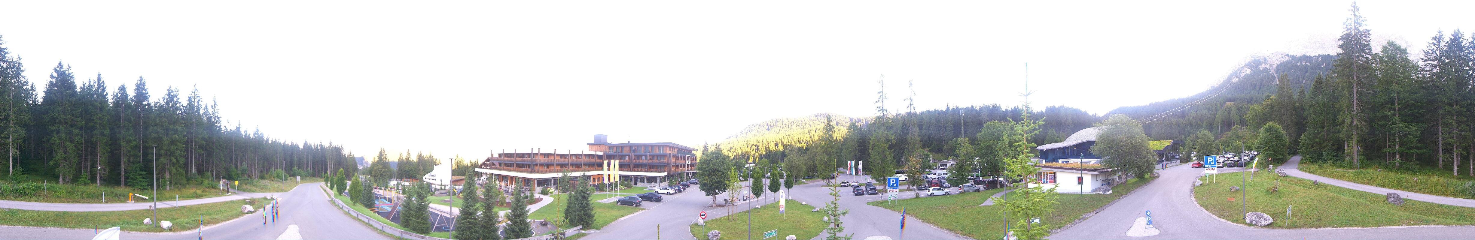 Archiv Foto Webcam Tiroler Zugspitzbahn: Talstation in Ehrwald