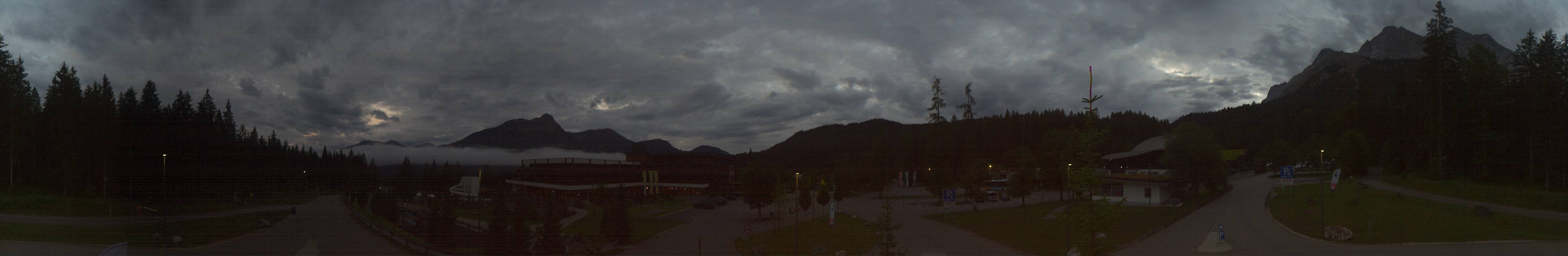 Archiv Foto Webcam Tiroler Zugspitzbahn: Talstation in Ehrwald