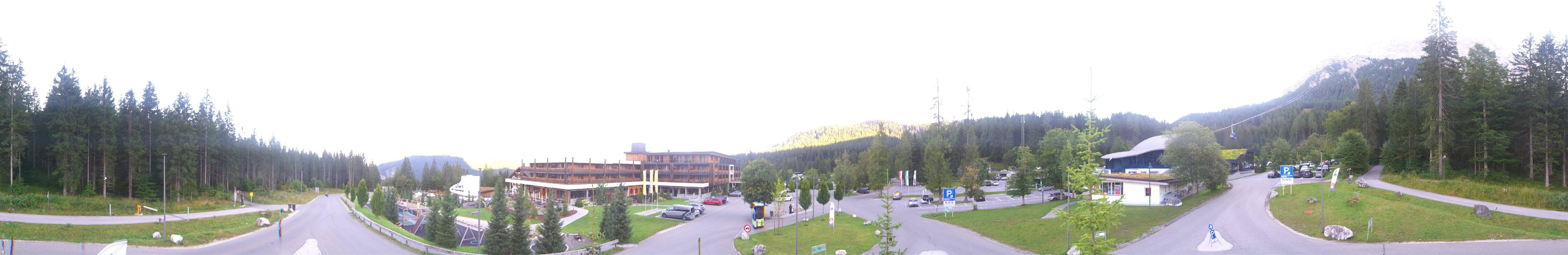Archiv Foto Webcam Tiroler Zugspitzbahn: Talstation in Ehrwald