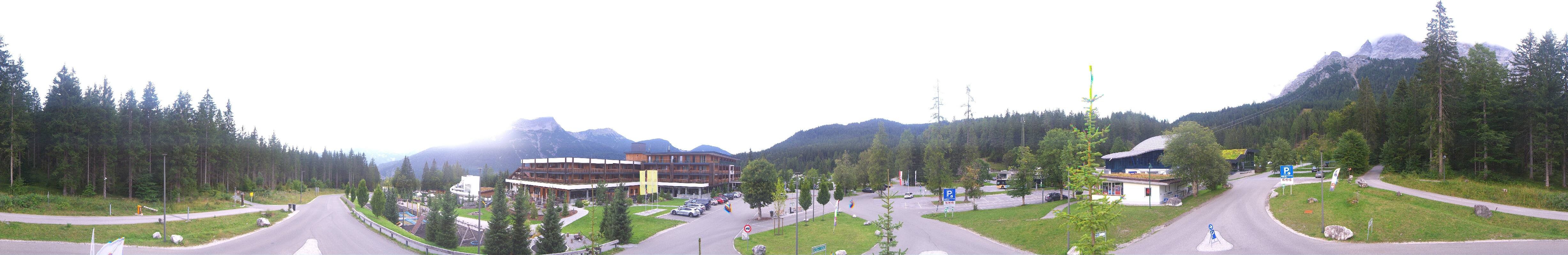 Archiv Foto Webcam Tiroler Zugspitzbahn: Talstation in Ehrwald