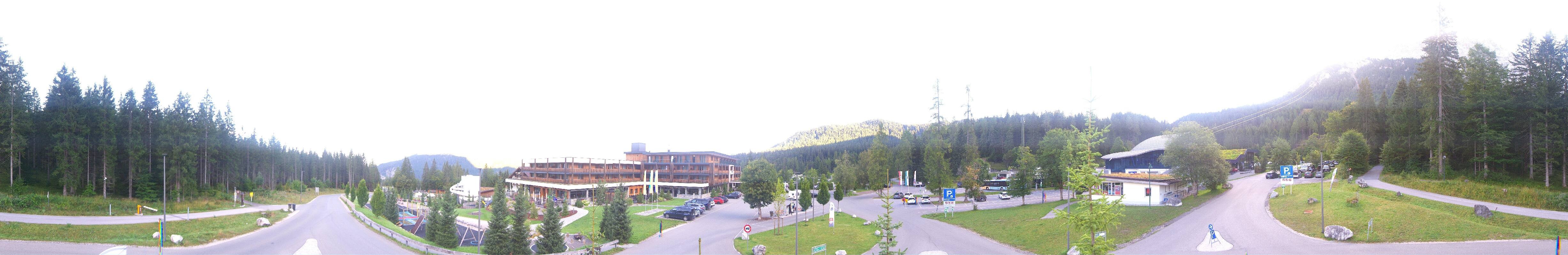 Archiv Foto Webcam Tiroler Zugspitzbahn: Talstation in Ehrwald