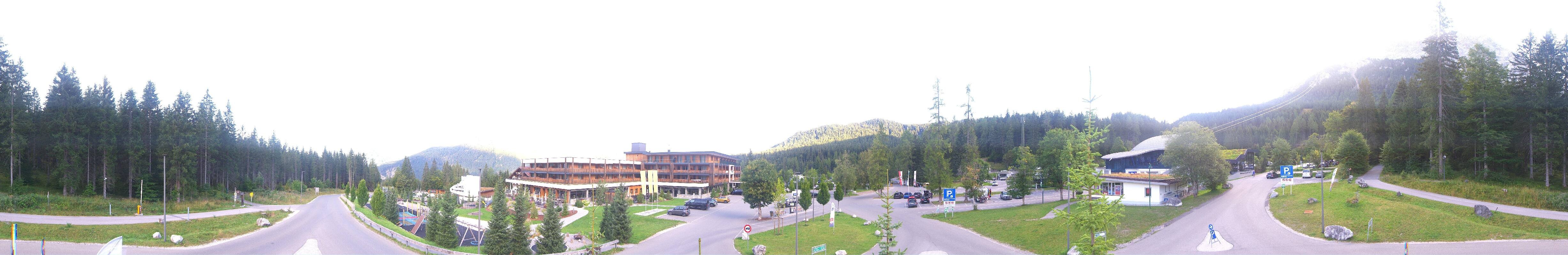 Archiv Foto Webcam Tiroler Zugspitzbahn: Talstation in Ehrwald